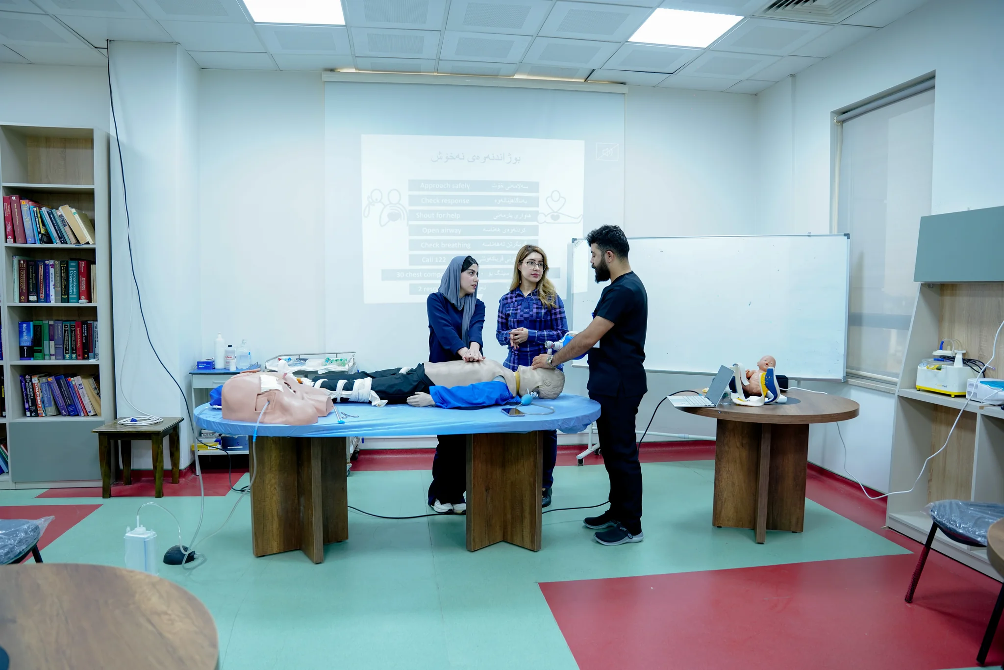WHO Basic Emergency Care Training at Rozhawa Hospital